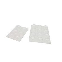 PET Clear Plastic Tray Chocolate Custom Blister Packaging